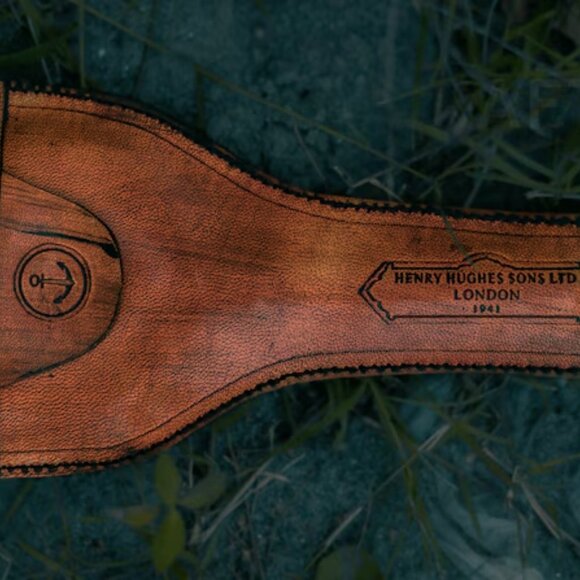 Henry Hughes London 1941 Magnifying Glass with Elegant Leather Case Timeless - Picture 6 of 6